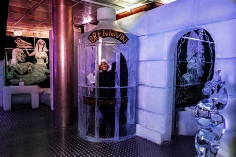Magical ice lounge in Reykjavik